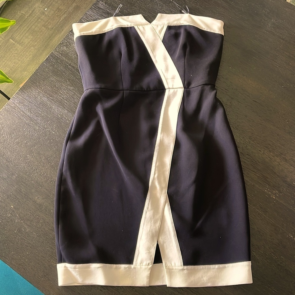 Rachel Zoe asymmetrical, Strapless Dress size 10